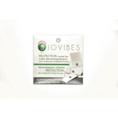 BioVibes The Disc - Protection for laptops, tablets and routers device that uses data, wifi or Bluetooth